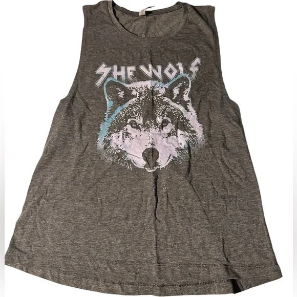 “She Wolf” Racerback Tank 🐺 - Picture 1 of 2